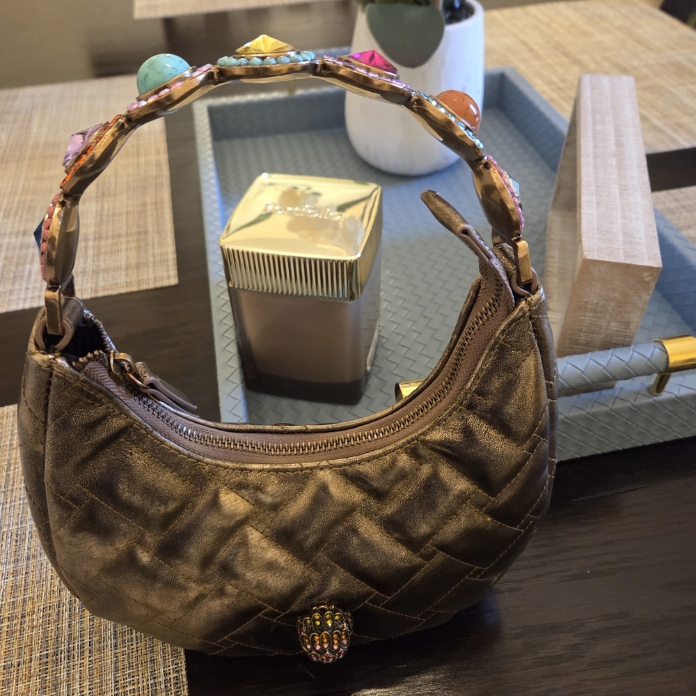 Kurt GEIGER elegant Brown Quilted Women's Bag